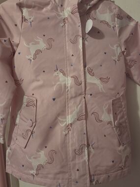 Carter's Pink Unicorn Raincoat